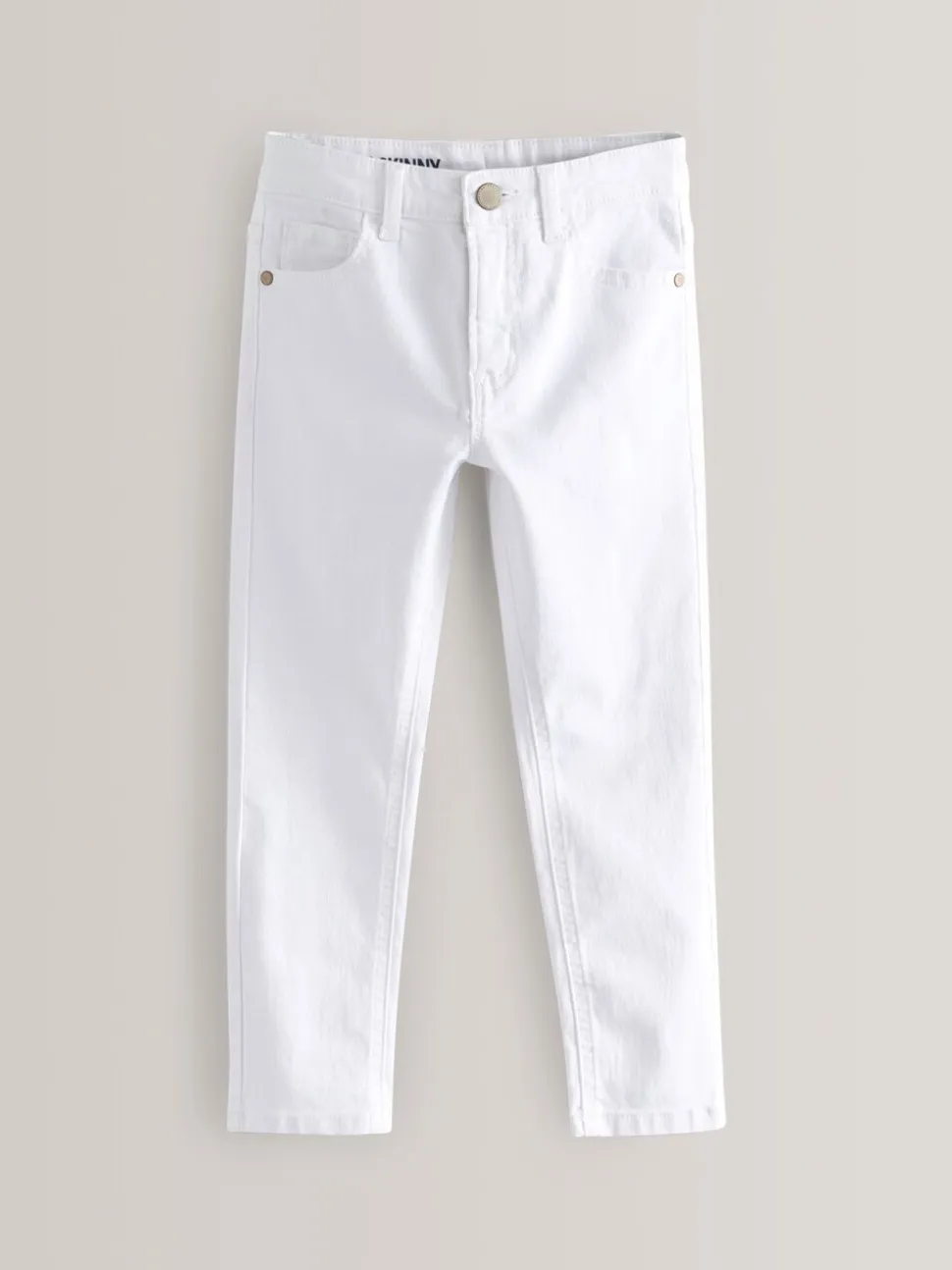 Wit - Stretchjeans (3-17jr)