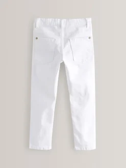 Wit - Stretchjeans (3-17jr)