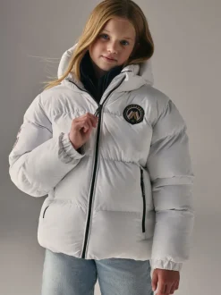 Wit - Superdry Sports pufferjas