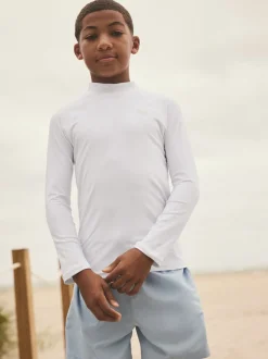 Wit - Surfhemdje (1,5 - 16 jr)