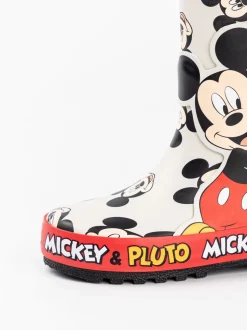 Wit - Vanilla Underground Mickey & Pluto Laarzen met hengsels voor Jongens