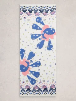 Wit - White Stuff Sophie sjaal met print