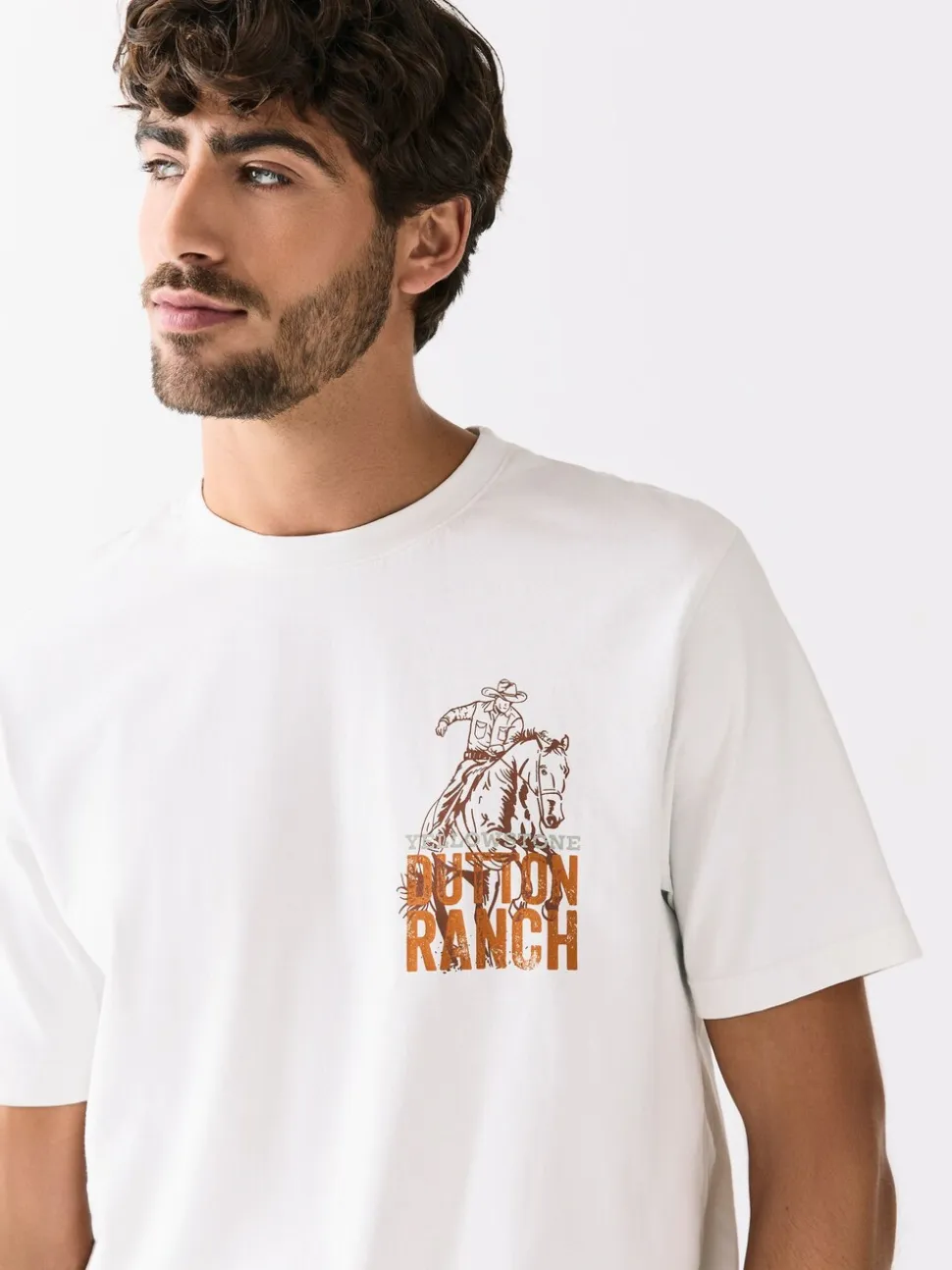 Wit - Yellowstone Graphic Print T-Shirt