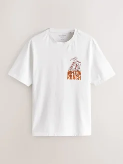 Wit - Yellowstone Graphic Print T-Shirt