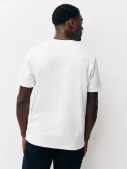 Wit - Zacht aanvoelend dik T-shirt