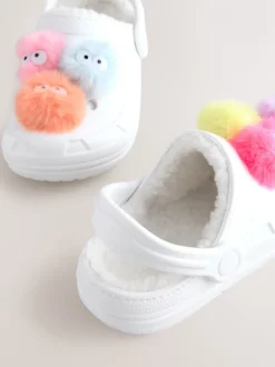 Wit monster - Pantoffelklompen