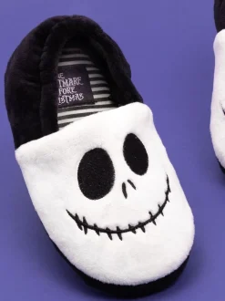 Wit Nightmare Before Christmas - Vanilla Underground zachte kerstpantoffels voor kinderen