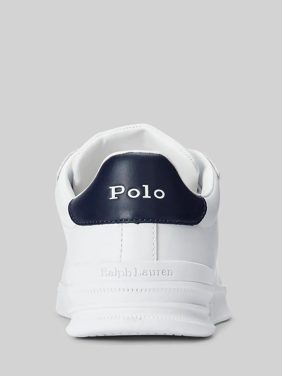 Wit/blauw - Polo Ralph Lauren - Heritage Court II - Leren sneakers