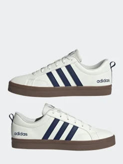 Wit/chroom - adidas VS Pace Sneakers
