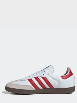 Wit/rood - adidas Originals Samba sneakers