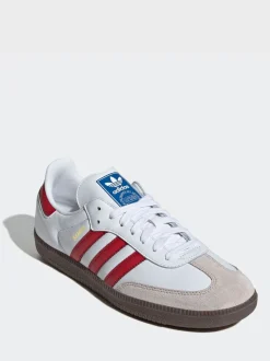 Wit/rood - adidas Originals Samba sneakers