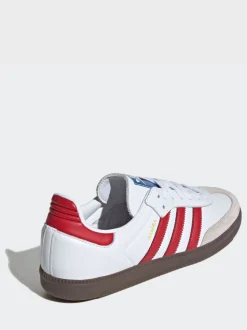 Wit/rood - adidas Originals Samba sneakers