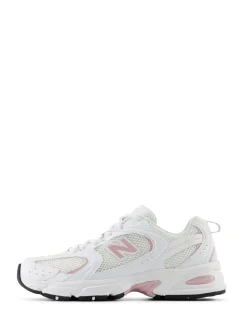 Wit/roze - New Balance 530 damessneakers