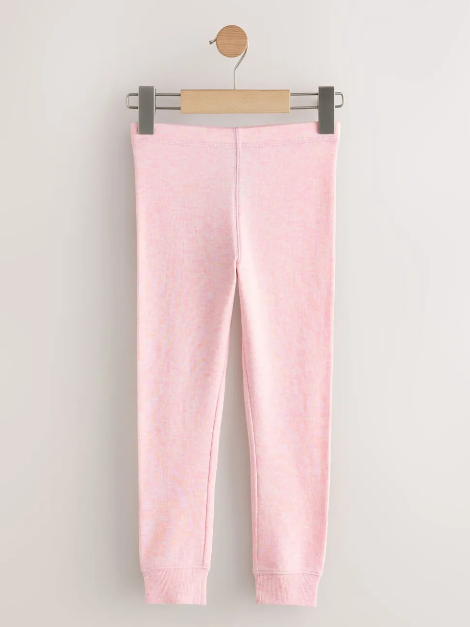Wit/roze - Thermische leggings (2-16jaar)