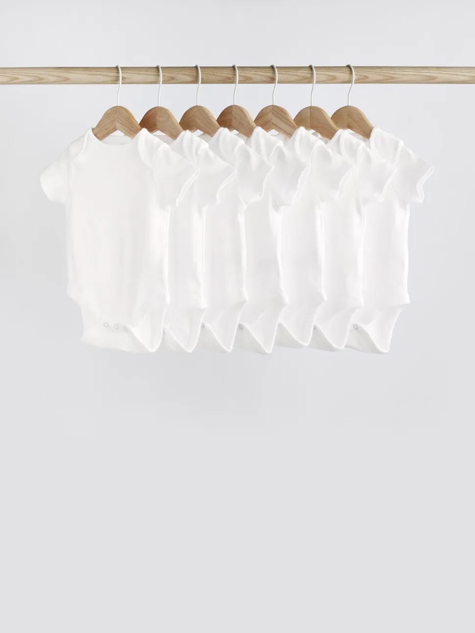 Witte must-have - Rompertjes met korte mouwen