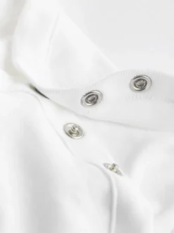 Witte must-have - Rompertjes met korte mouwen