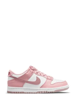Wit/vaalroze - Nike Dunk Low jeugdsneakers