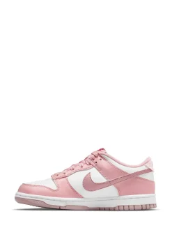 Wit/vaalroze - Nike Dunk Low jeugdsneakers