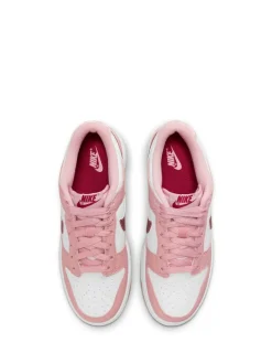 Wit/vaalroze - Nike Dunk Low jeugdsneakers