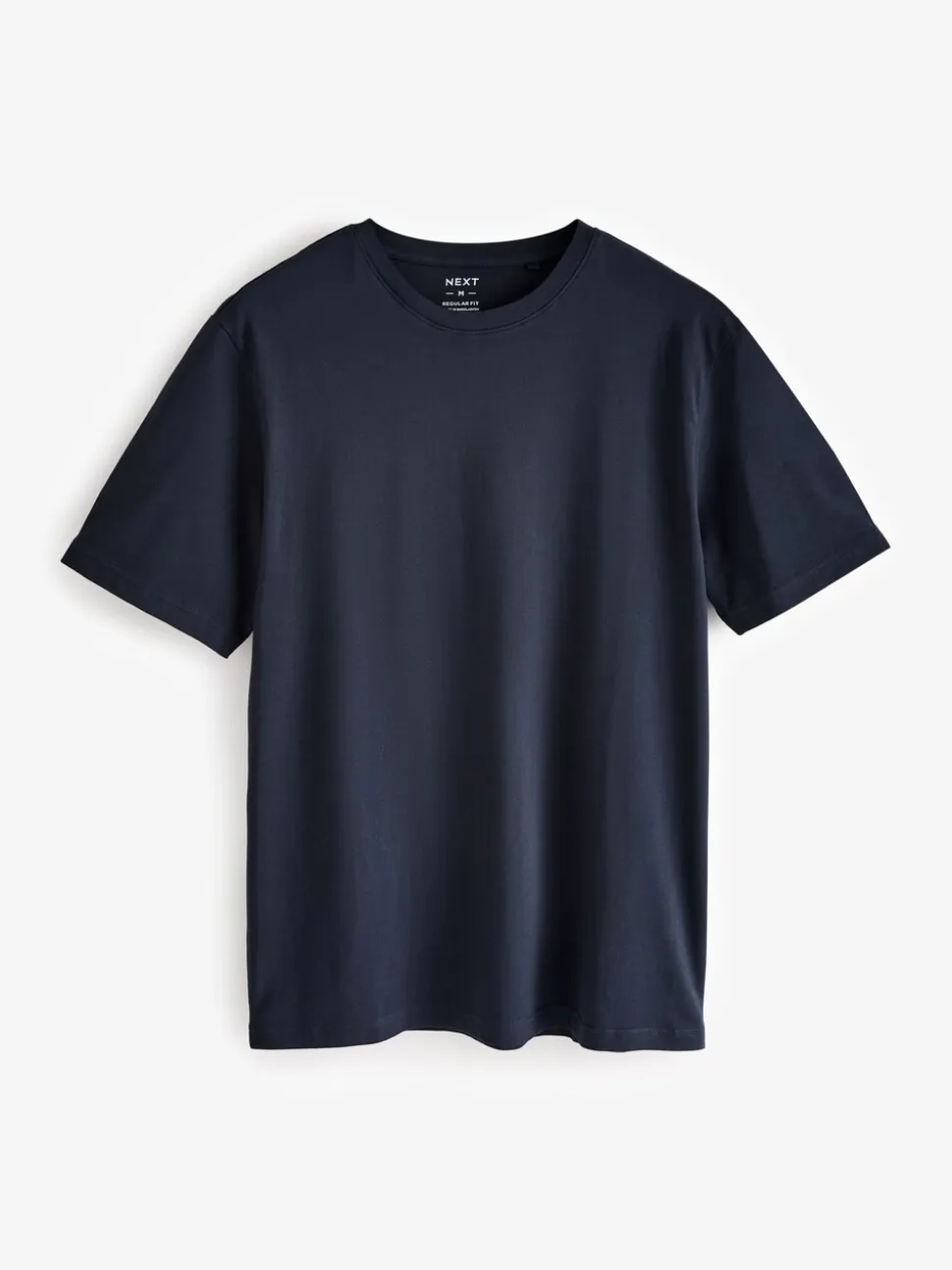Wit/zwart/marineblauw - Normale Pasvorm - Essential katoenen T-shirts verpakking van 6