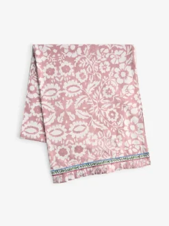 Woodblock Kitchen Table Runner