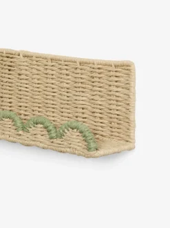 Woven Scallop Picture Shelf