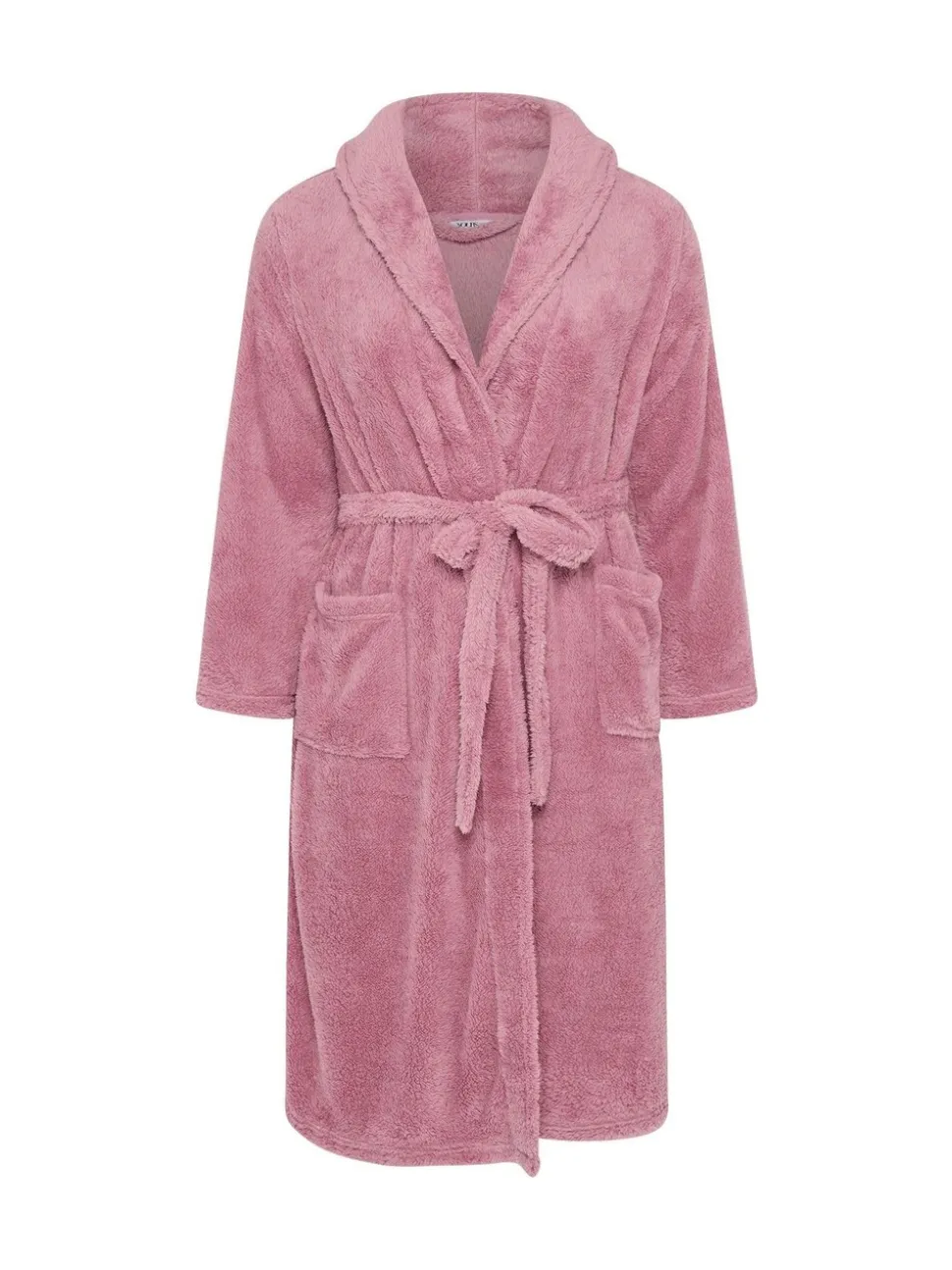 Yours Curve Fluffy Shawl Collar Robe