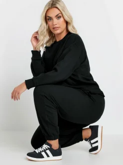 Yours Curve Sweatshirt & Joggers Set