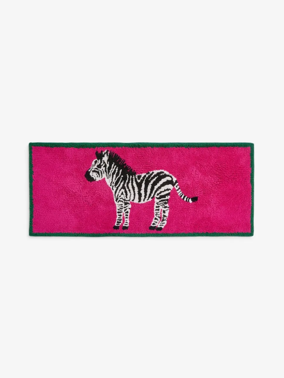 Zebra 100% katoenen badmat