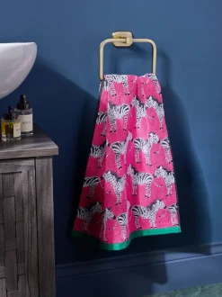 Zebra 100% katoenen handdoeken