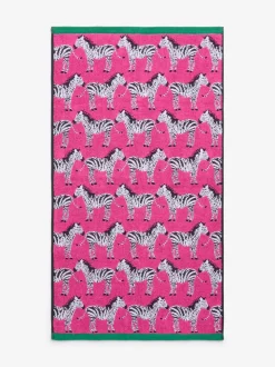 Zebra 100% katoenen handdoeken