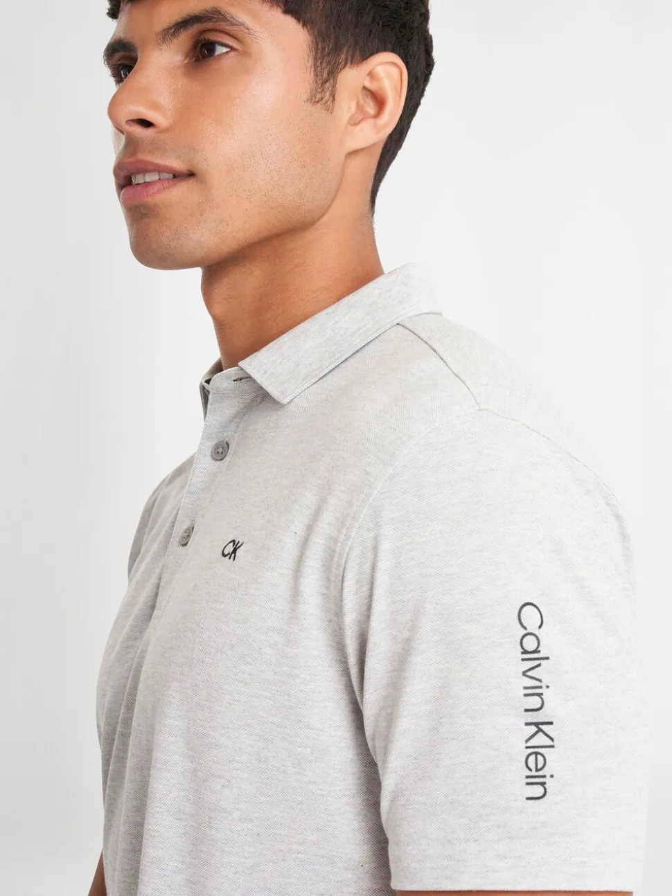 Zilver - Calvin Klein Golf Uni poloshirt