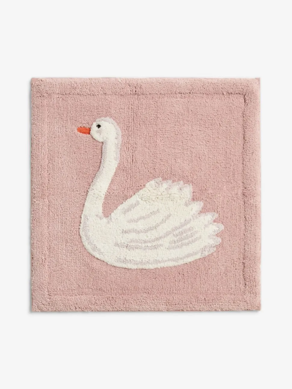 Zwanenprint 100% katoenen mat