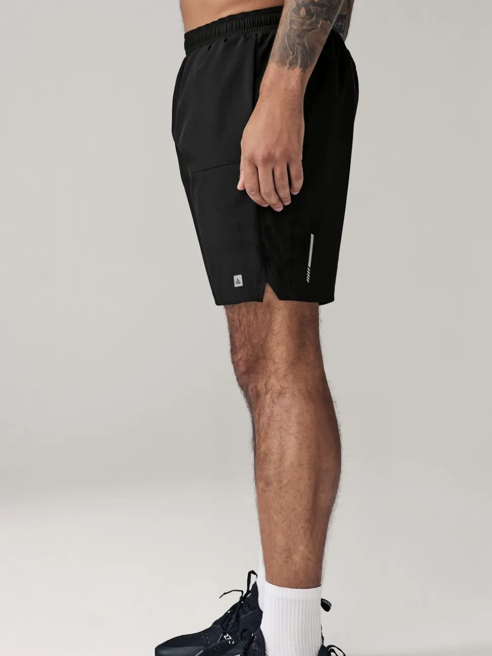 Zwart - 7 inch - Active sportschoolshort