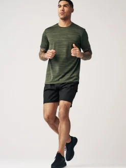 Zwart - Active cargo gym trainingshorts