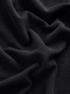 Zwart - Active Crew Neck Long Sleeve T-Shirt