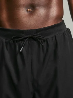 Zwart - Active 2-in-1 shorts