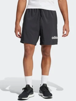 Zwart - adidas Essentials Linear Logo Shorts