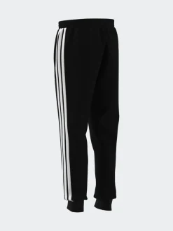 Zwart - adidas Essentials fleece joggingbroek met 3 strepen