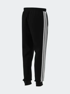 Zwart - adidas Essentials fleece joggingbroek met 3 strepen