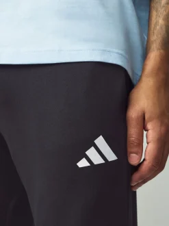 Zwart - adidas Essentials Feelcozy fleece joggingbroek