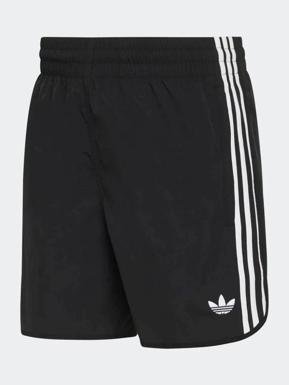 Zwart - adidas Originals shorts met 3 strepen