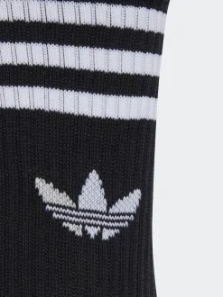 Zwart - adidas Originals set van 6 paar sportsokken