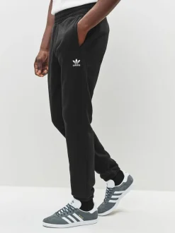 Zwart - adidas Originals Trefoil Essentials joggingbroek