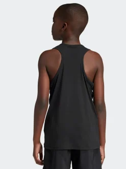 Zwart - adidas Team Kids Tanktop