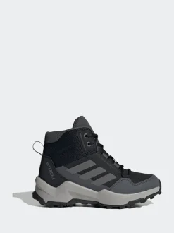 Zwart - adidas Terrex Ax4r Mid wandelschoenen voor kinderen