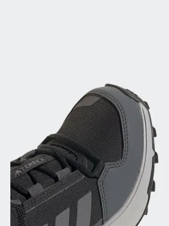 Zwart - adidas Terrex Ax4r Mid wandelschoenen voor kinderen
