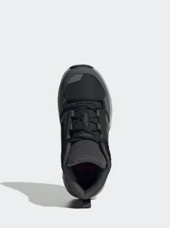 Zwart - adidas Terrex Ax4r Mid wandelschoenen voor kinderen