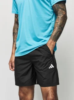Zwart - adidas Train Essentials geweven trainingsshorts