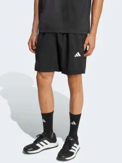 Zwart - adidas Workout Essentials Base Woven Shorts